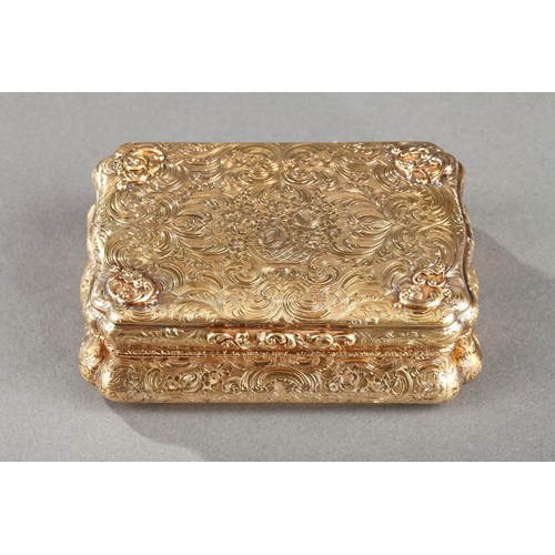 Mid-19th century Hanau Gold Box